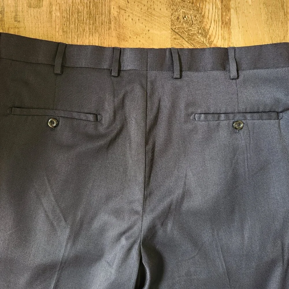 Alan Flusser Men's Pleated Front Pants 38Wx34L - Picture 8 of 10